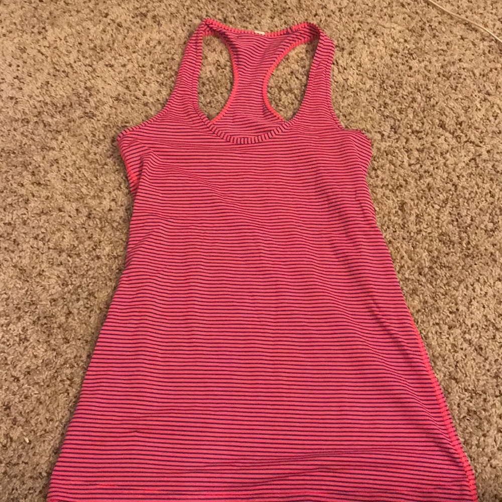 Lulu Lemon Pink and Blue Tank